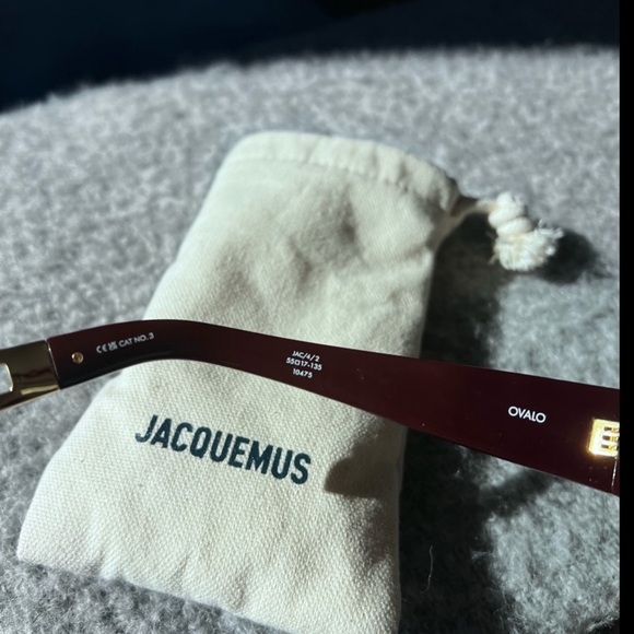 Jacquemus Ovalo Oval Sunglasses - Leopard - Picture 7 of 10